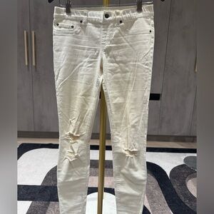 Women's Cream Jeans